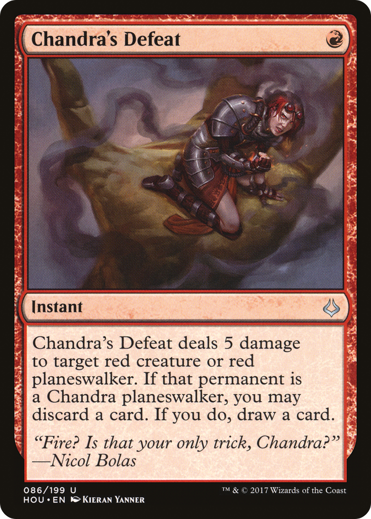 Chandra's Defeat - Foil