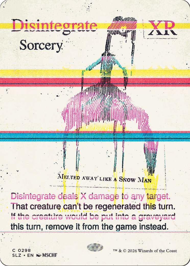 Disintegrate (0298) (Showcase) (SLZ)