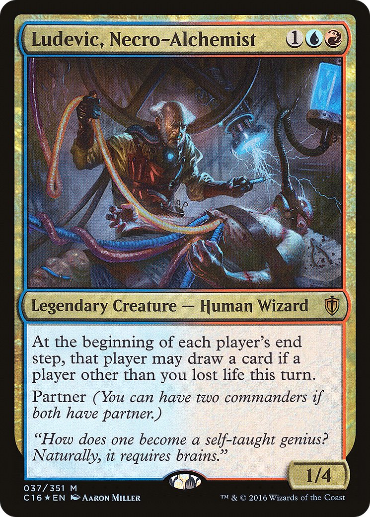 Ludevic, Necro-Alchemist - Foil