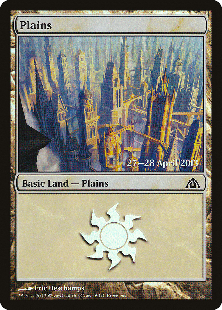 Plains (001) (Prerelease) - Foil