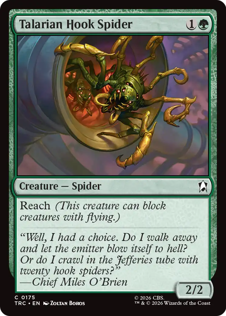 Talarian Hook Spider (TRC) - Surge Foil