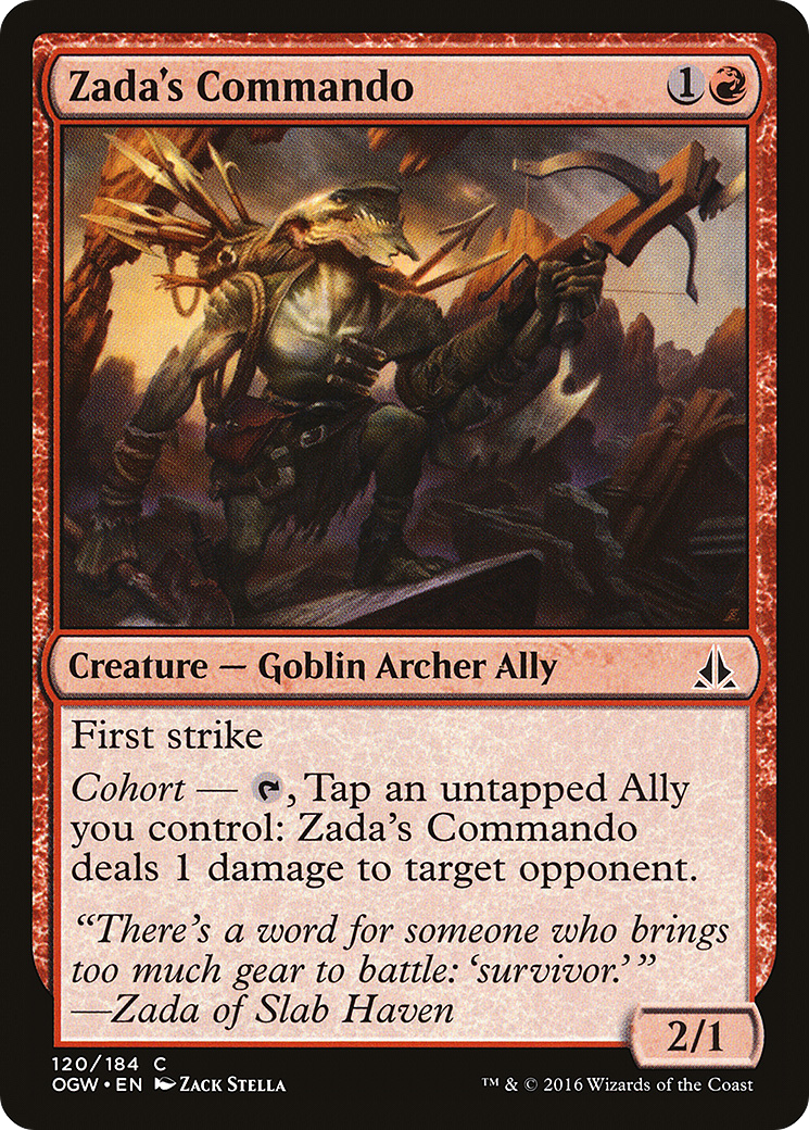 Zada's Commando - Foil