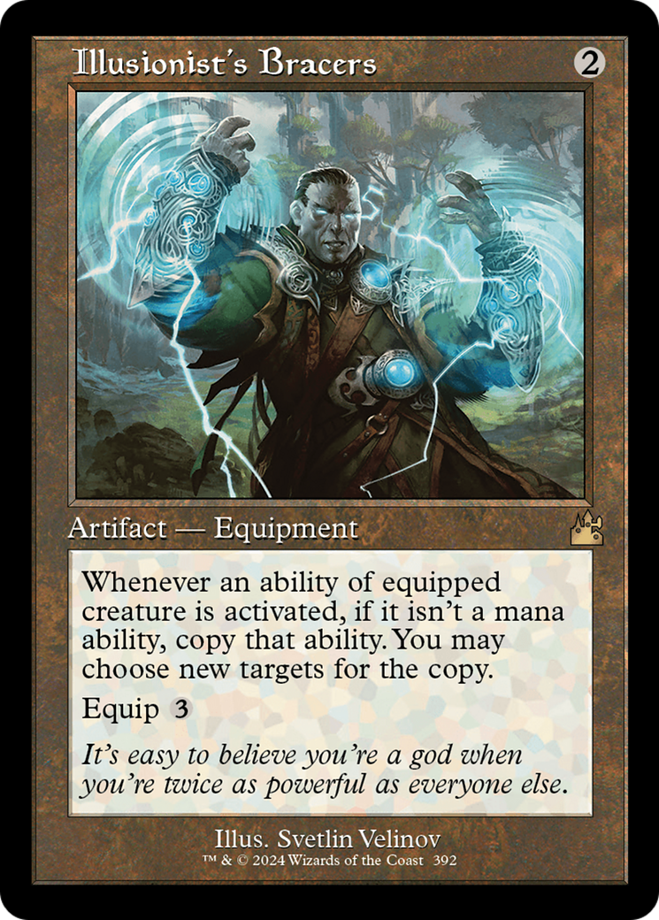 Illusionist's Bracers (0392) (Retro Frame)