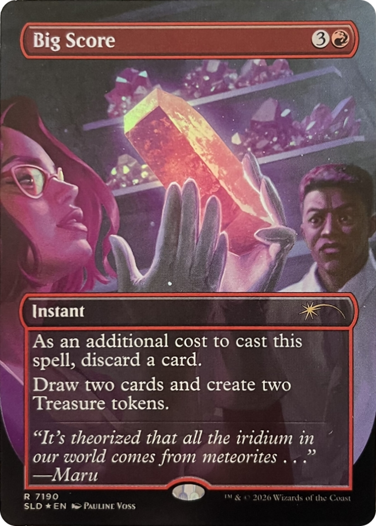 Big Score (7190) (Borderless) (SLD) - Foil