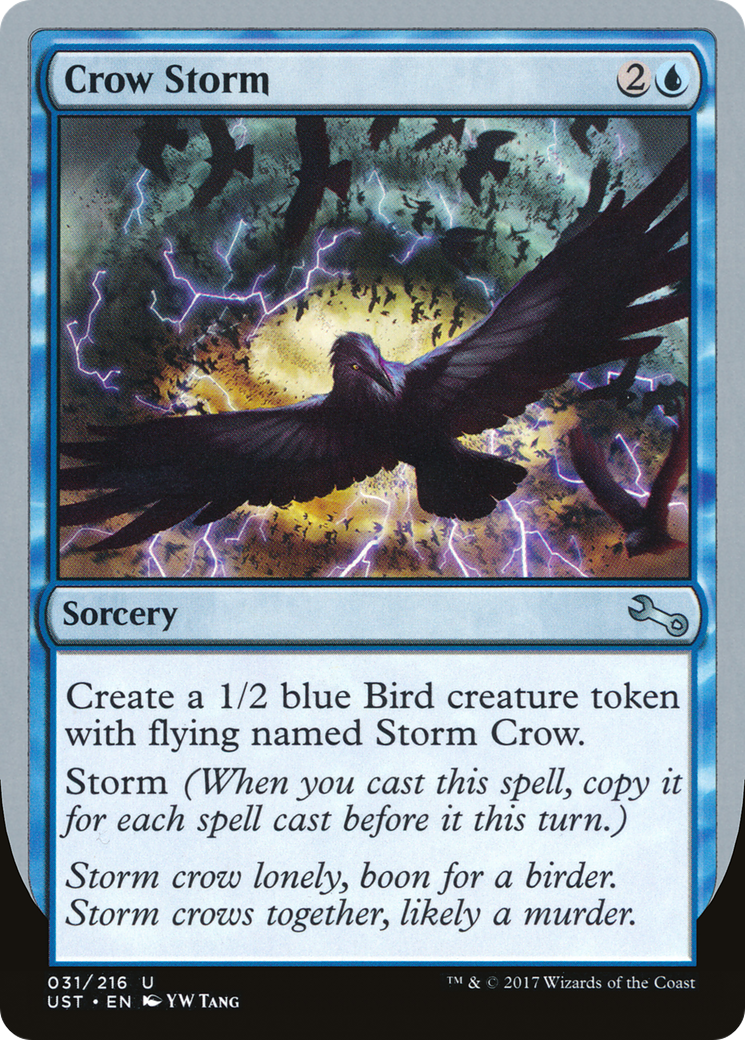 Crow Storm - Foil