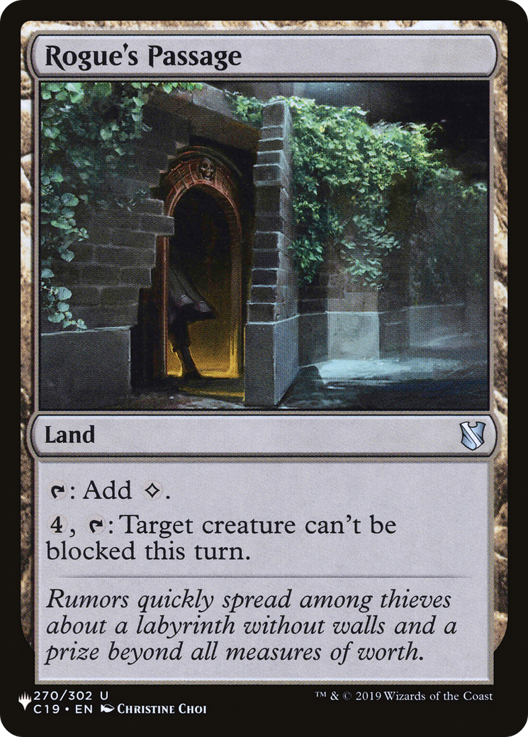 Rogue's Passage (C19-0270) (PLST)