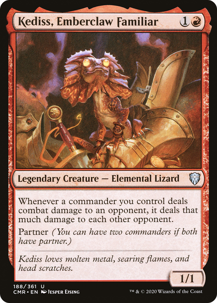 Kediss, Emberclaw Familiar - Foil