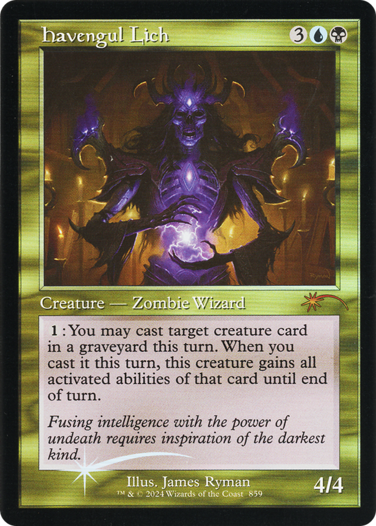 Havengul Lich (859) (Retro Frame) - Foil