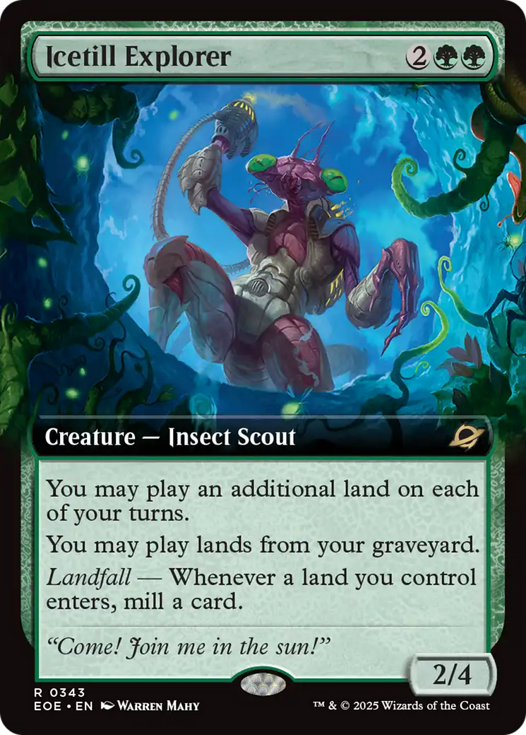 Icetill Explorer (0343) (Extended Art) - Foil
