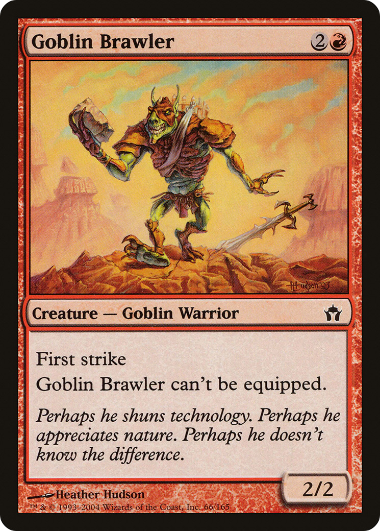 Goblin Brawler - Foil