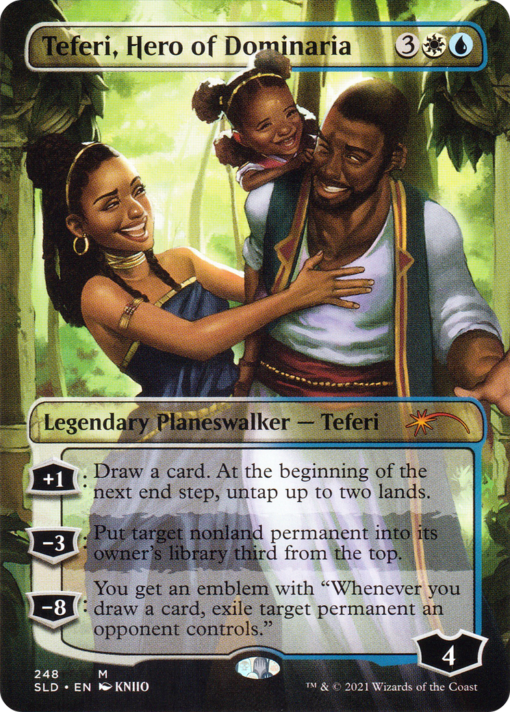 Teferi, Hero of Dominaria (248) (Borderless)