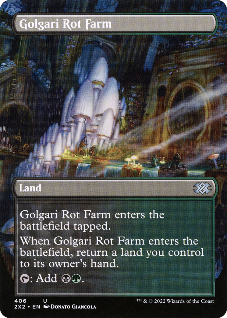 Golgari Rot Farm (406) (Borderless)
