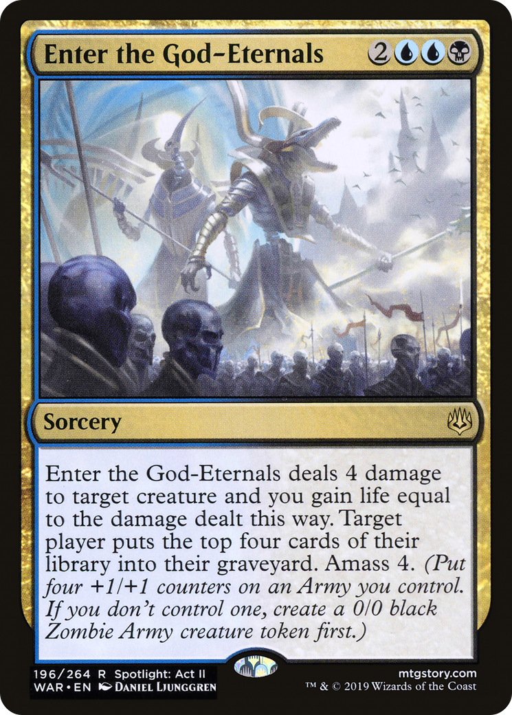 Enter the God-Eternals - Foil