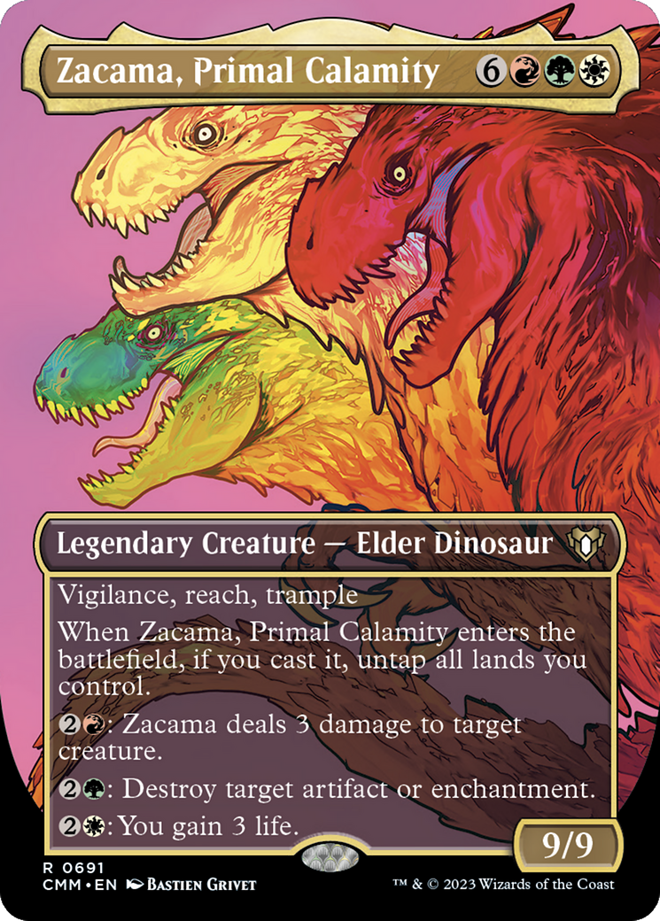 Zacama, Primal Calamity (0691) (Borderless)