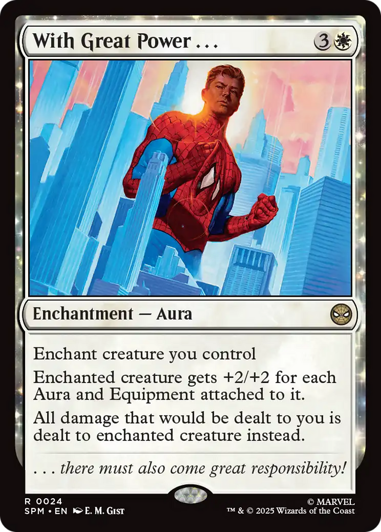 With Great Power... - Foil