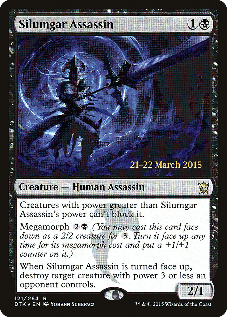 Silumgar Assassin (121) (Prerelease) - Foil