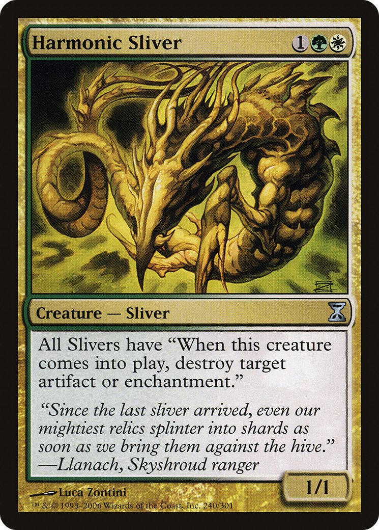 Harmonic Sliver - Foil