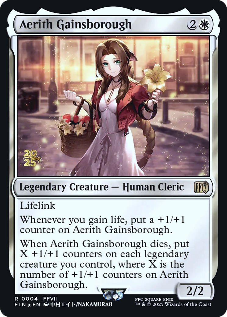 Aerith Gainsborough (0004) (Prerelease) - Foil