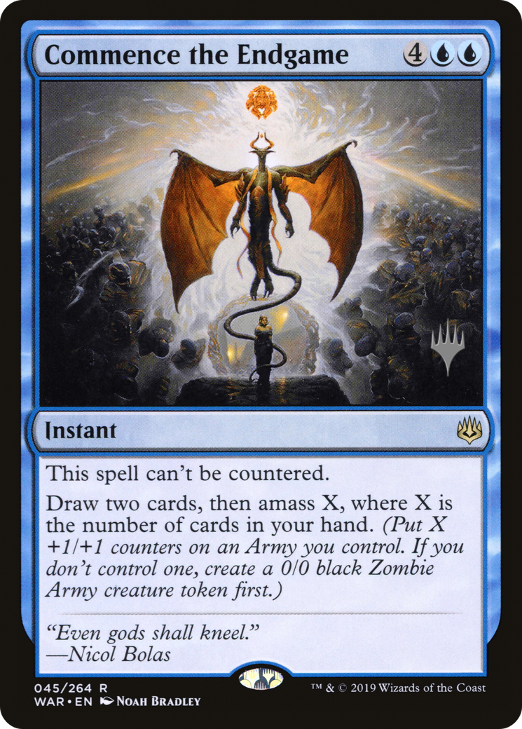 Commence the Endgame (045) (Promo Pack) - Foil