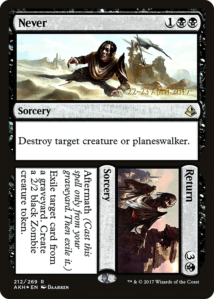 Never // Return (212) (Prerelease) - Foil