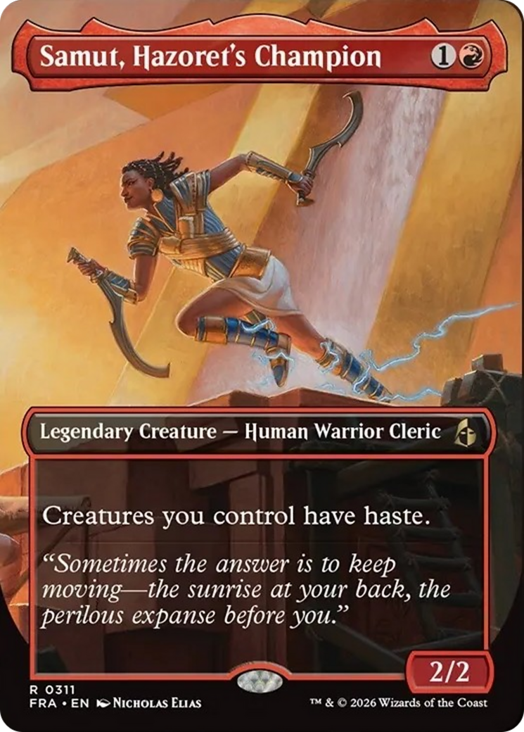 Samut, Hazoret's Champion (0311) (Borderless) (FRA)