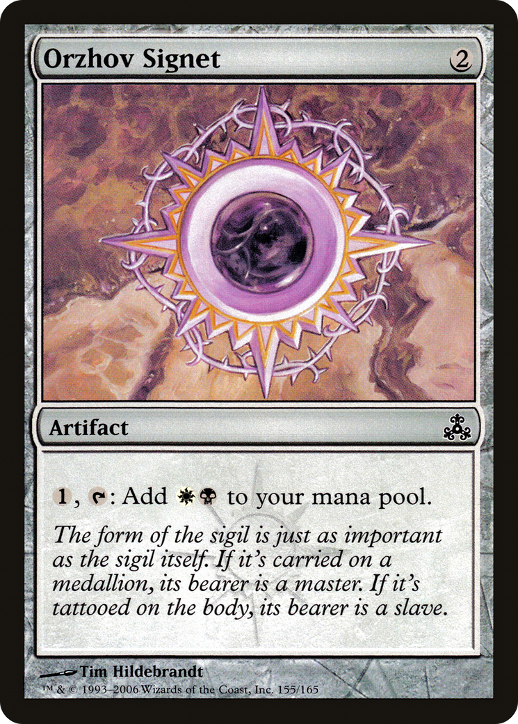 Orzhov Signet - Foil