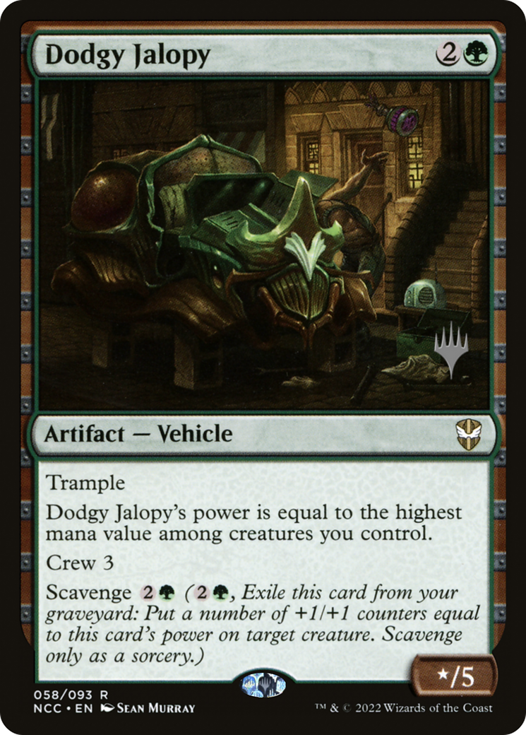 Dodgy Jalopy (058) (Promo Pack) - Foil