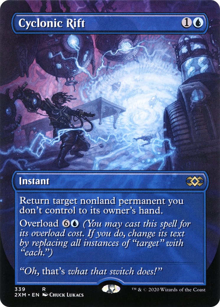 Cyclonic Rift (339) (Borderless) - Foil