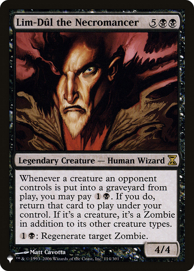 Lim-Dûl the Necromancer (TSP-114) (PLST)