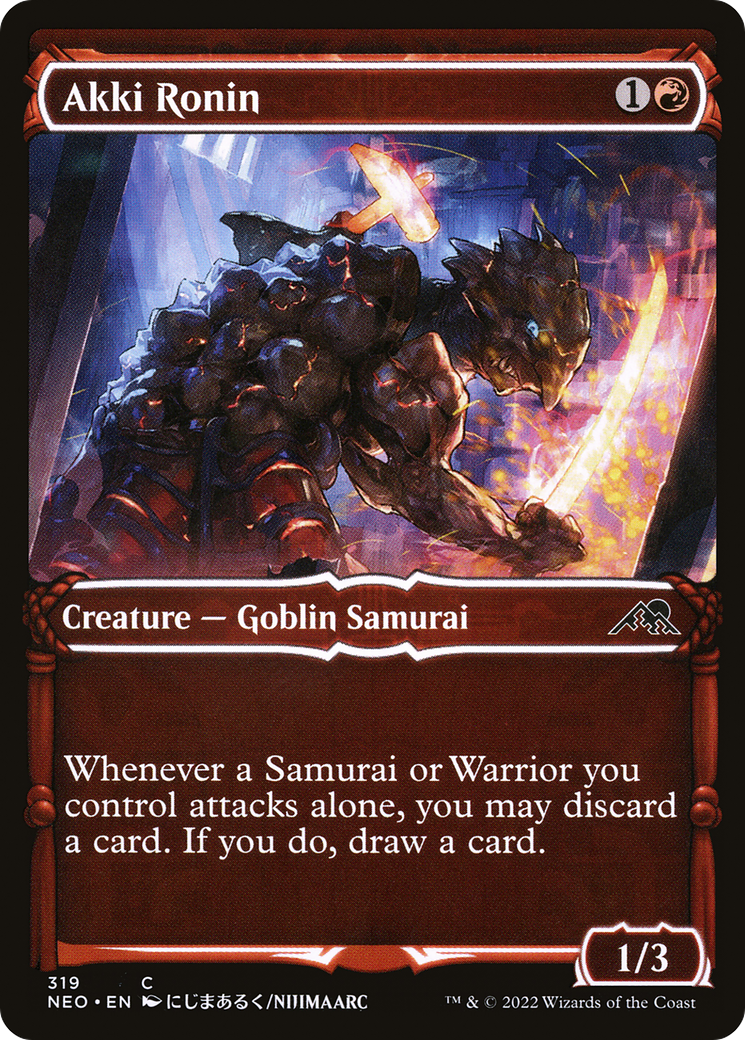 Akki Ronin (319) (Showcase) - Foil