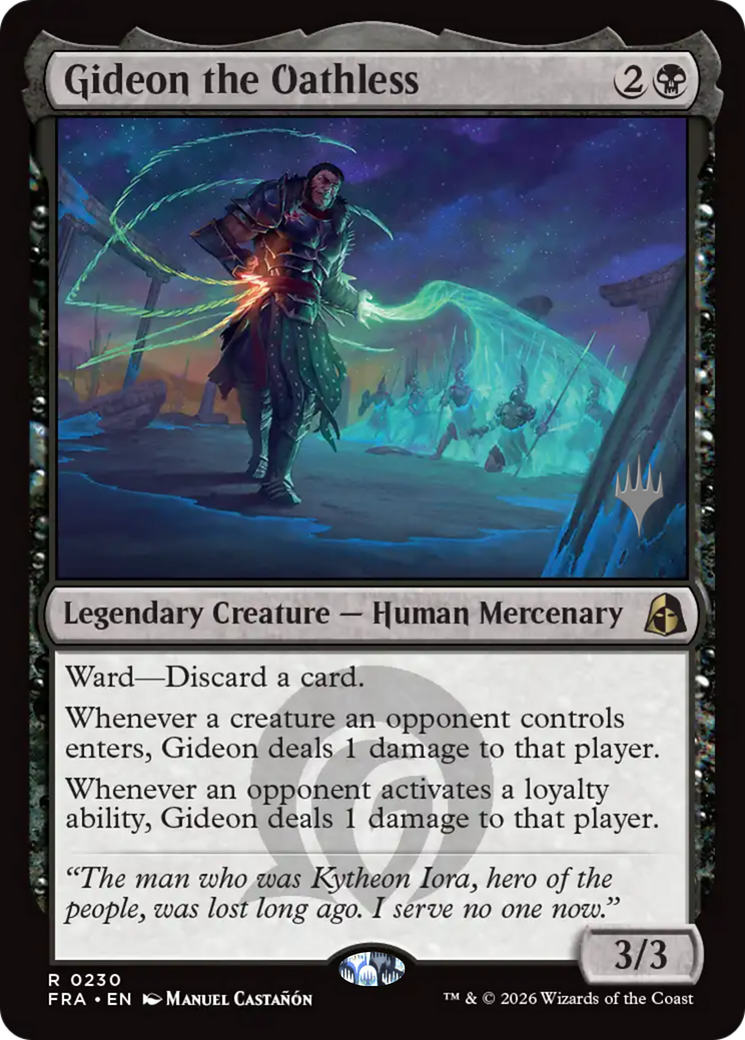 Gideon the Oathless (0230) (Promo Pack) (PFRA)