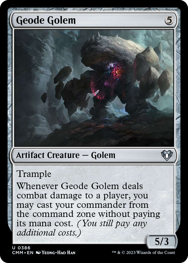 Geode Golem - Foil