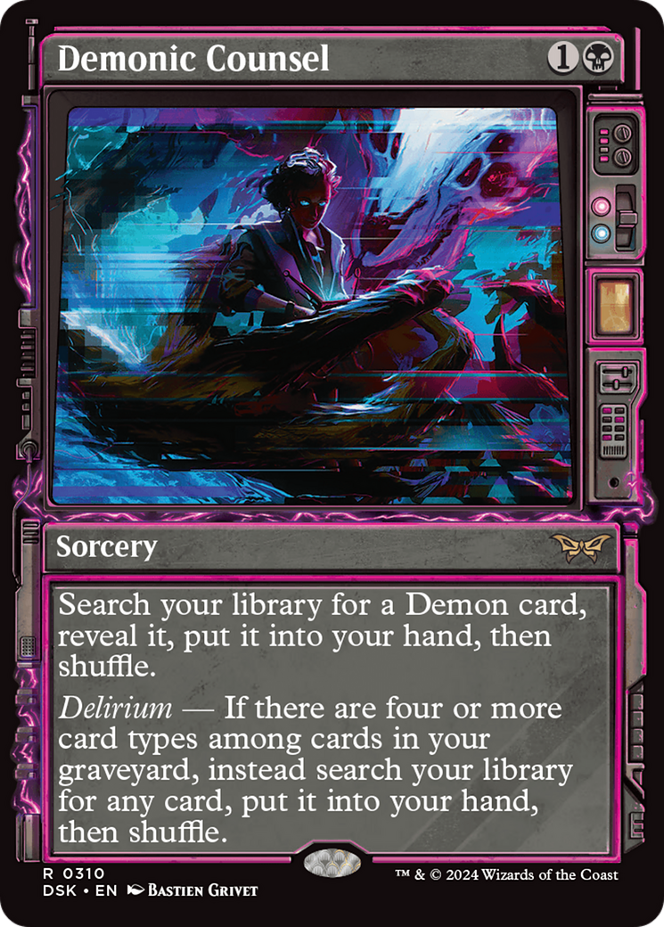 Demonic Counsel (0310) (Showcase) - Foil