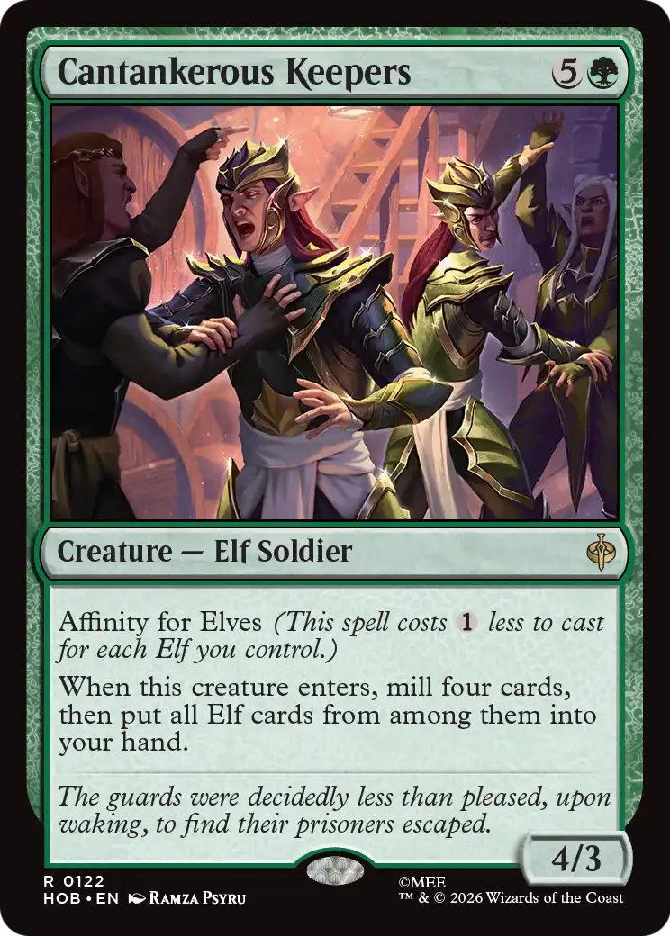 Cantankerous Keepers (HOB)