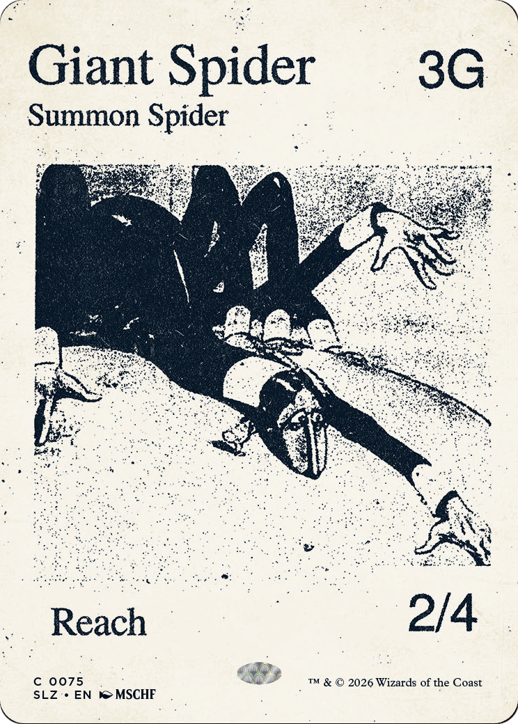 Giant Spider (0075) (Showcase) (SLZ)