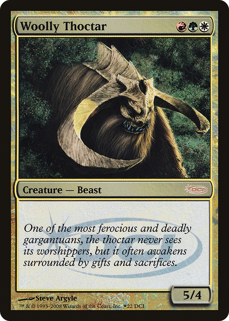 Woolly Thoctar - WPN Foil