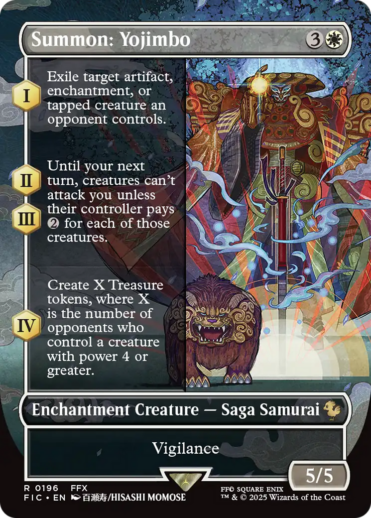 Summon: Yojimbo (0196) (Borderless) - Foil