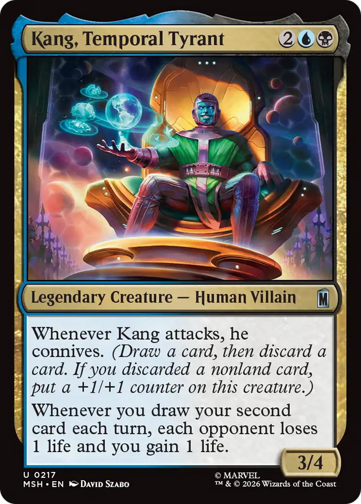 Kang, Temporal Tyrant (0217) (MSH) - Foil