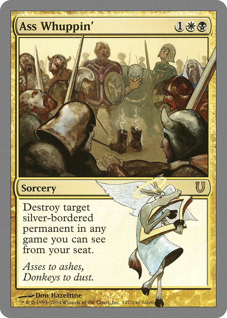 Ass Whuppin' - Foil