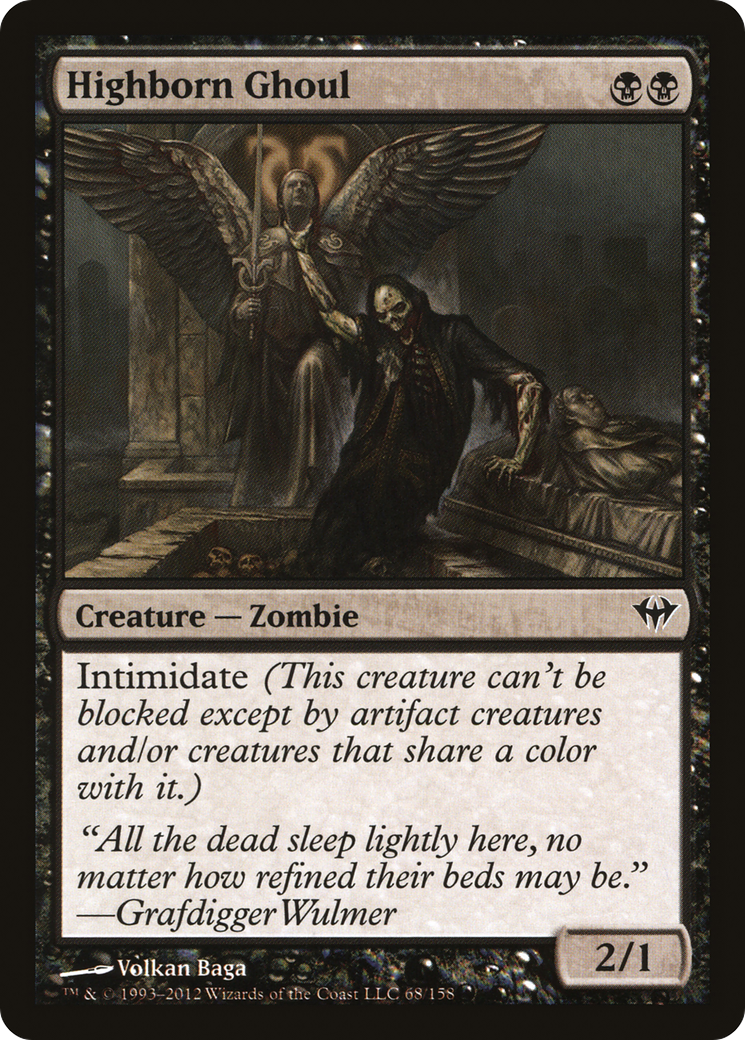 Highborn Ghoul - Foil