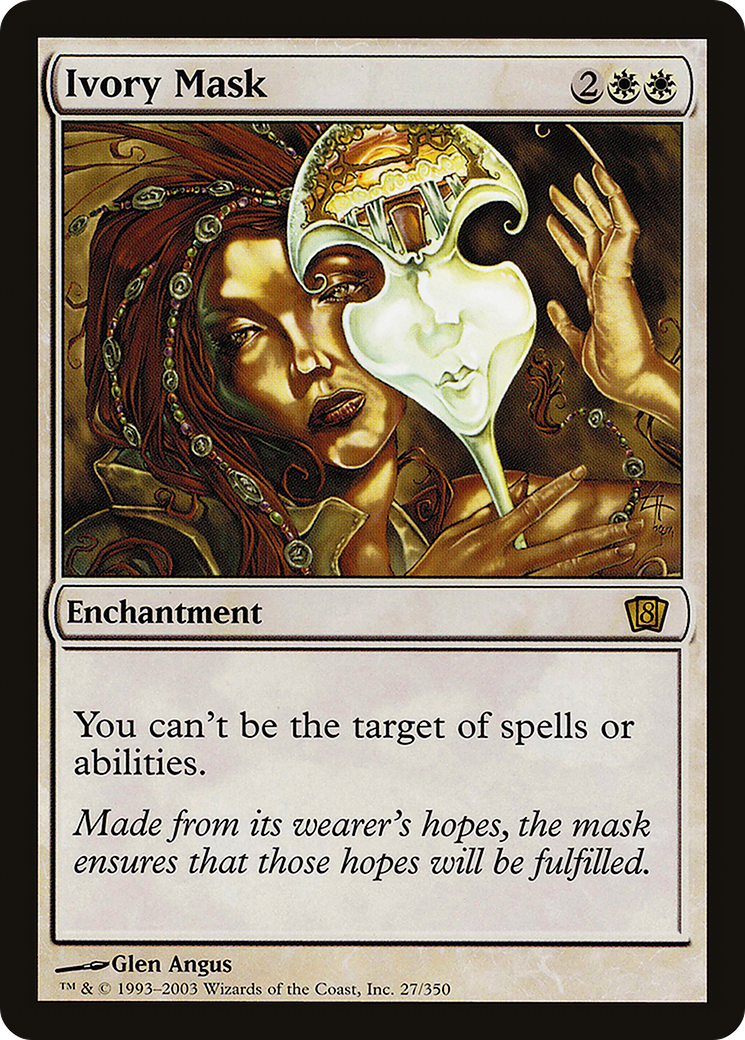 Ivory Mask - Foil