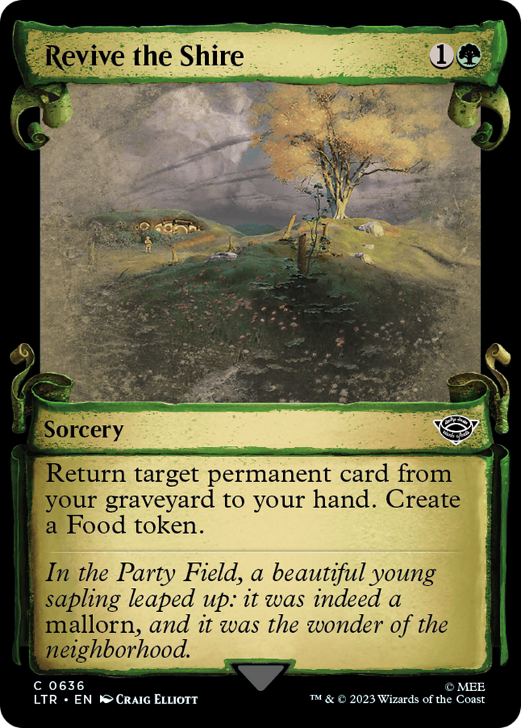 Revive the Shire (0636) (Showcase) - Silver Foil