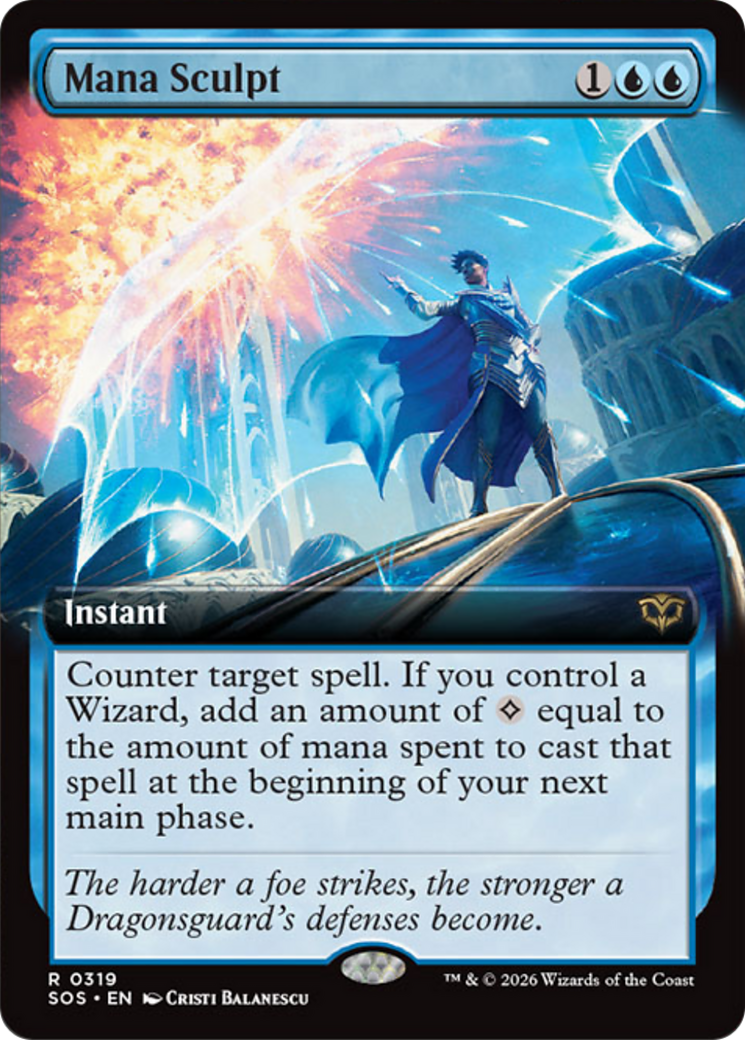Mana Sculpt (0319) (Extended Art) (SOS)