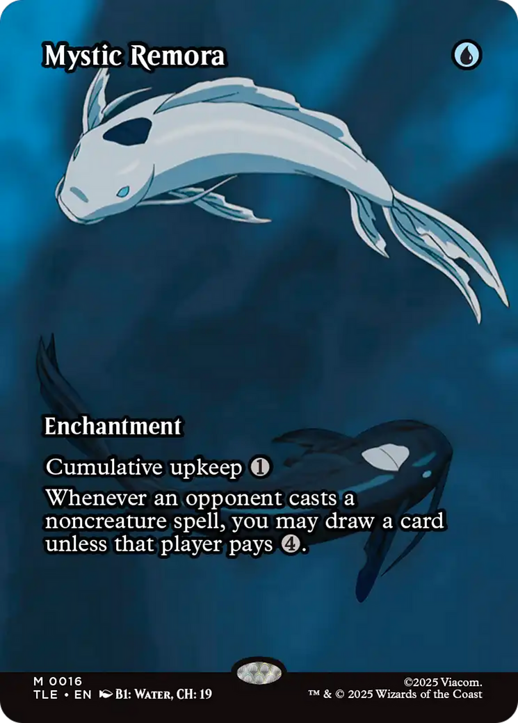 Mystic Remora (0016) (Borderless) - Foil tle