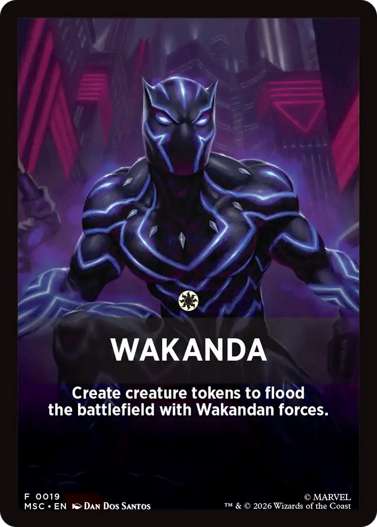 Wakanda (0019) (Theme Card) (FMSC)