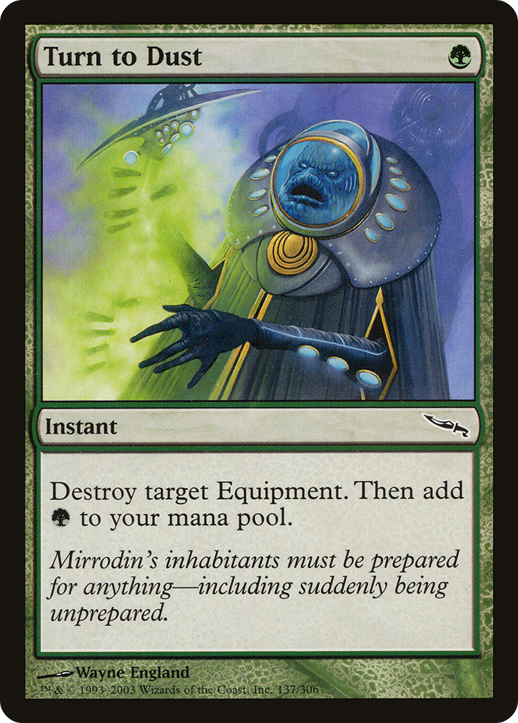 Turn to Dust - Foil