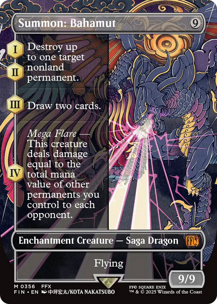Summon: Bahamut (0356) (Borderless)