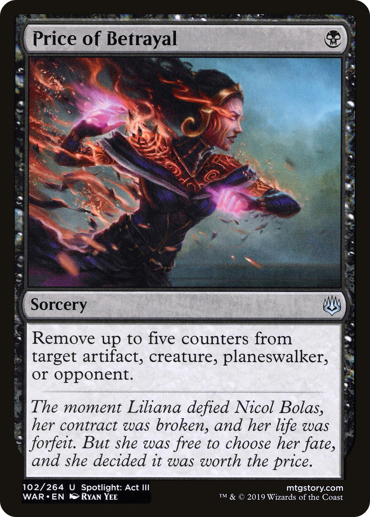 Price of Betrayal - Foil