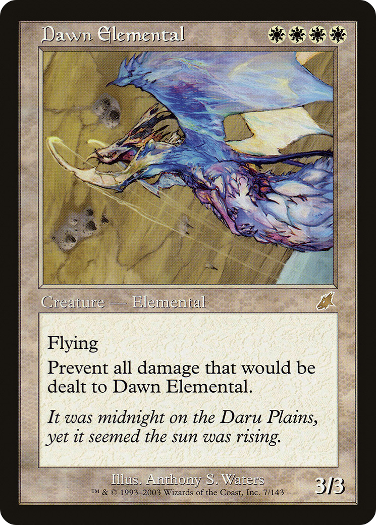 Dawn Elemental - Foil