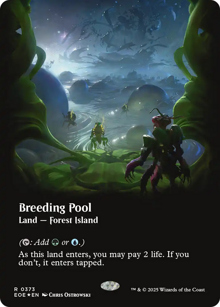 Breeding Pool (0373) (Borderless) - Galaxy Foil